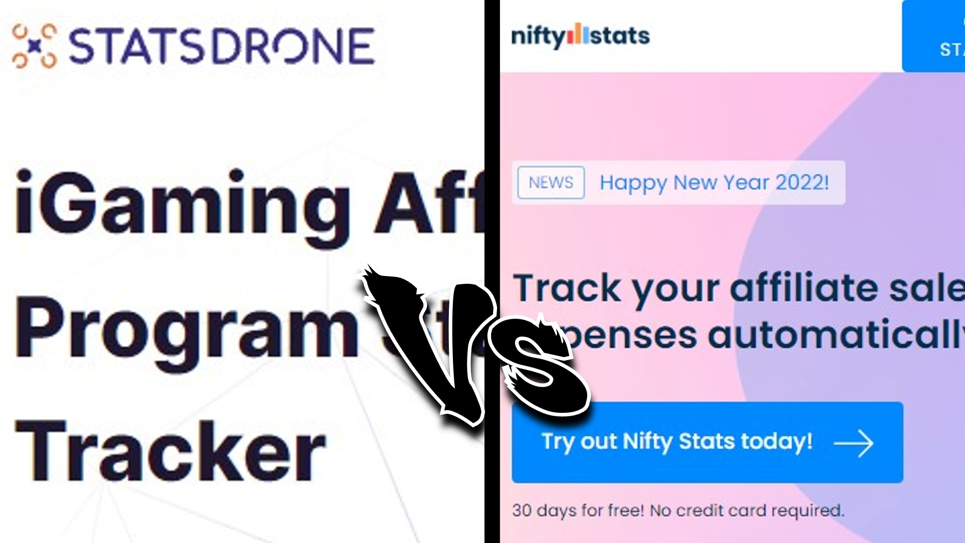 StatsDrone NiftyStats Comparison
